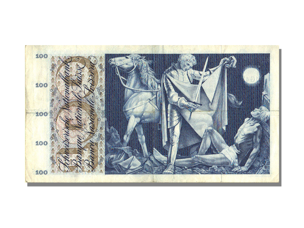 Banknote, Switzerland, 100 Franken, 1965, 1961-01-21, EF(40-45)