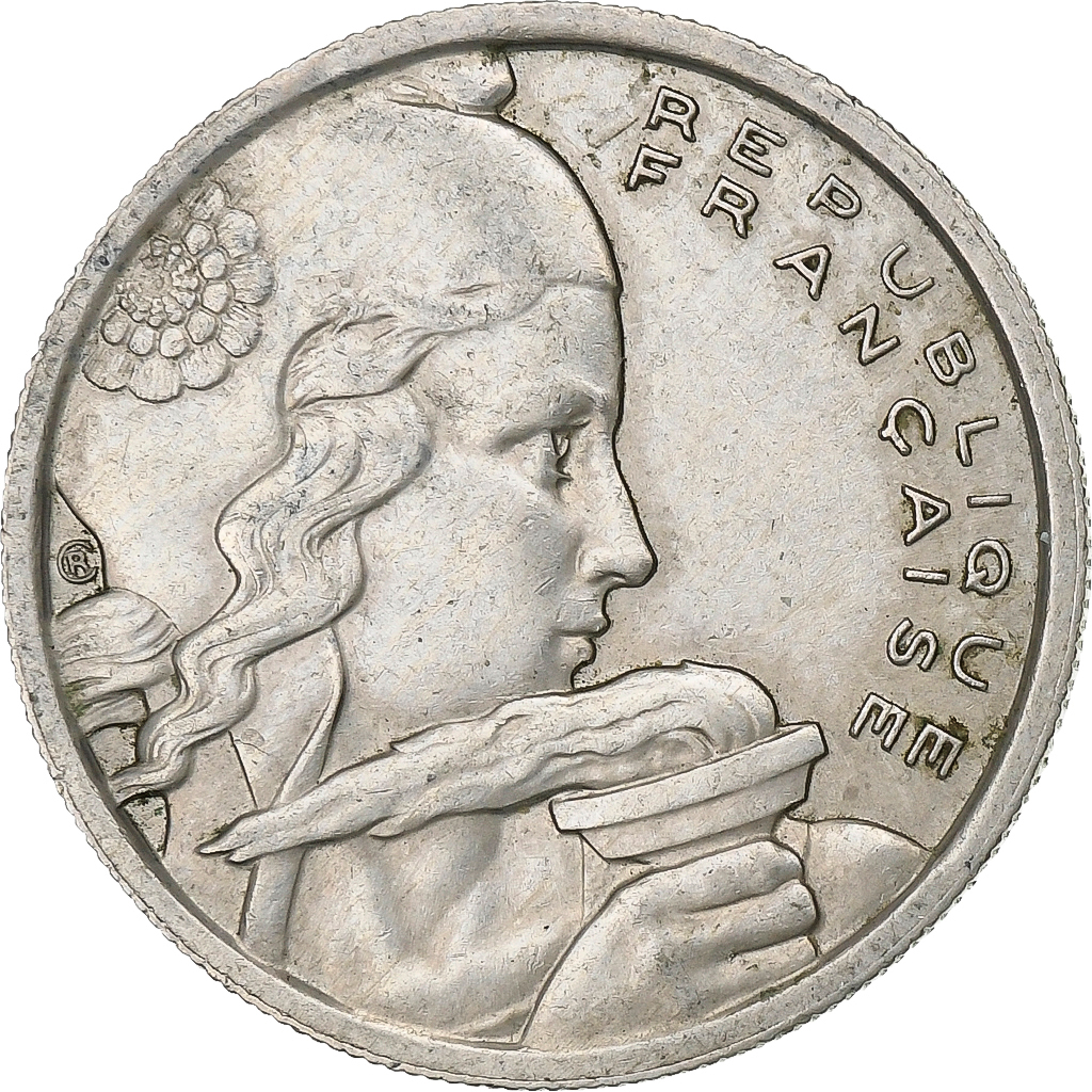 France, 100 Francs, Cochet, 1954, Beaumont - Le Roger, Copper-nickel, 