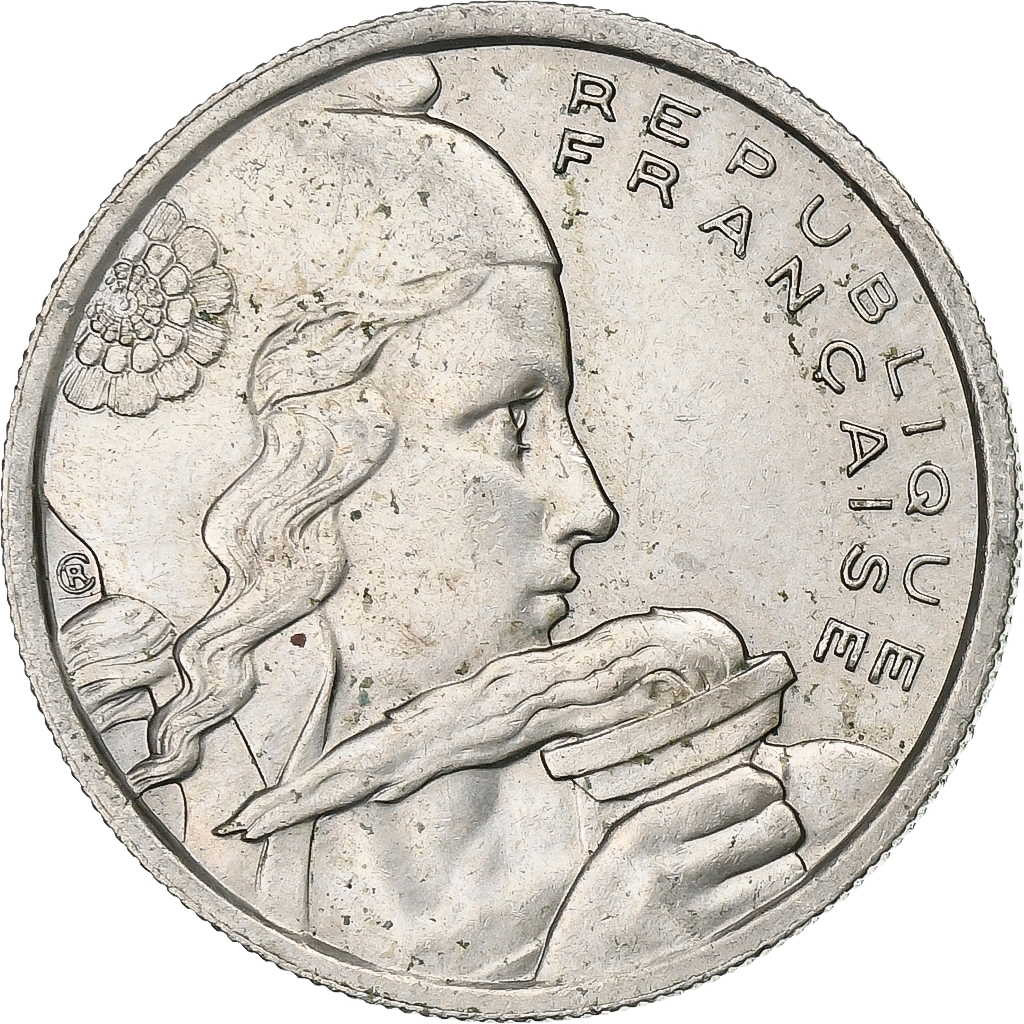 France, 100 Francs, Cochet, 1958, Copper-nickel, , KM:919.1