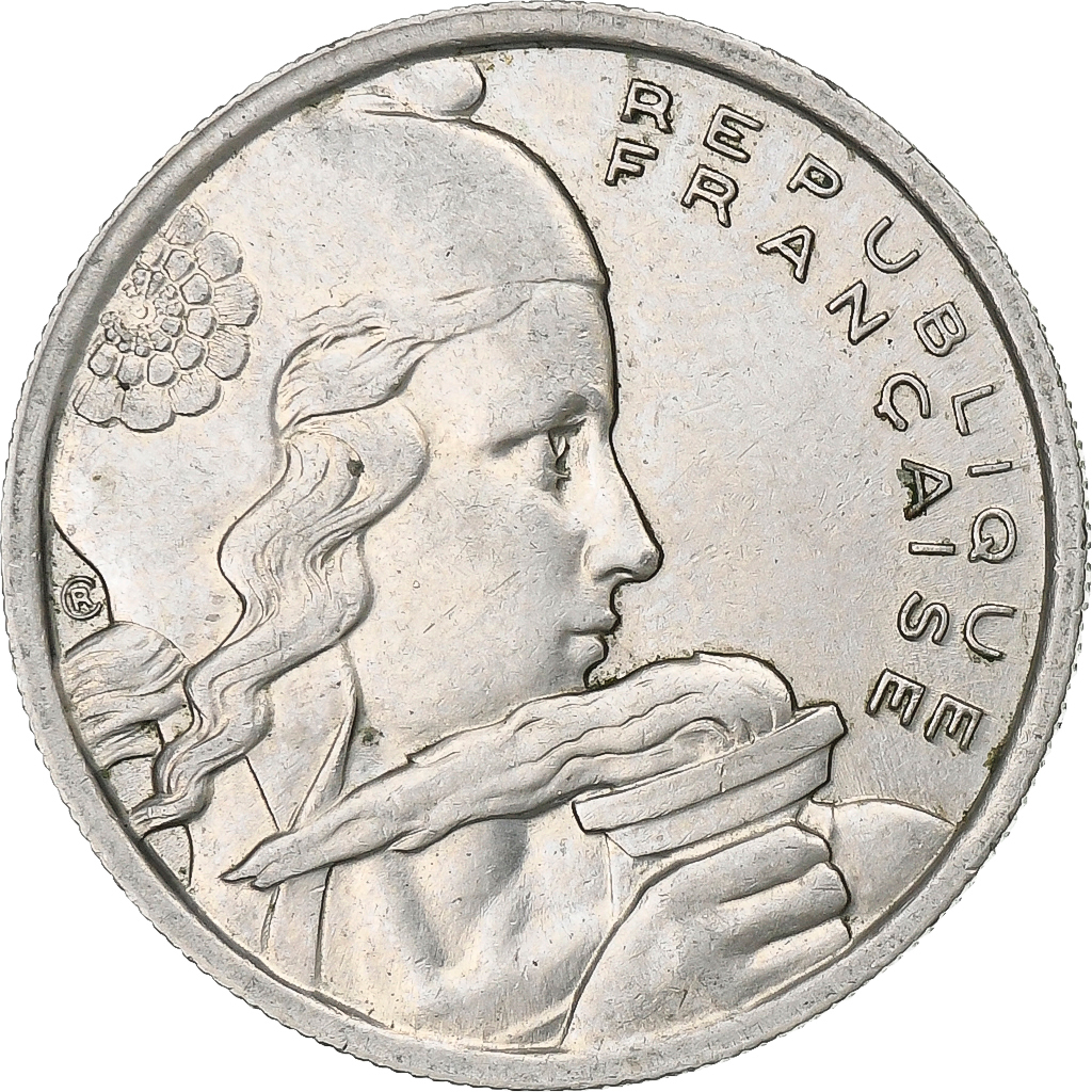 France, 100 Francs, Cochet, 1958, Copper-nickel, , KM:919.1