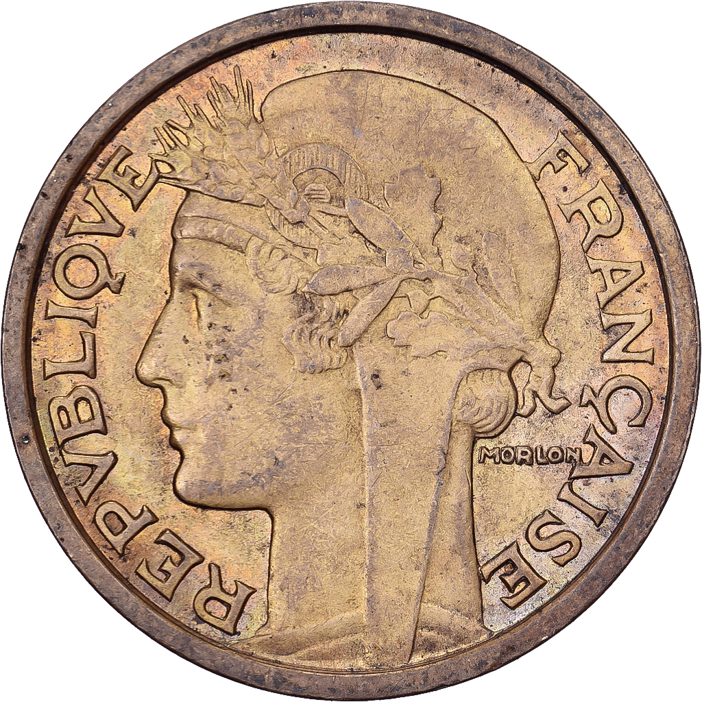 France, Franc, Morlon, 1931, Aluminum-Bronze, , KM:885
