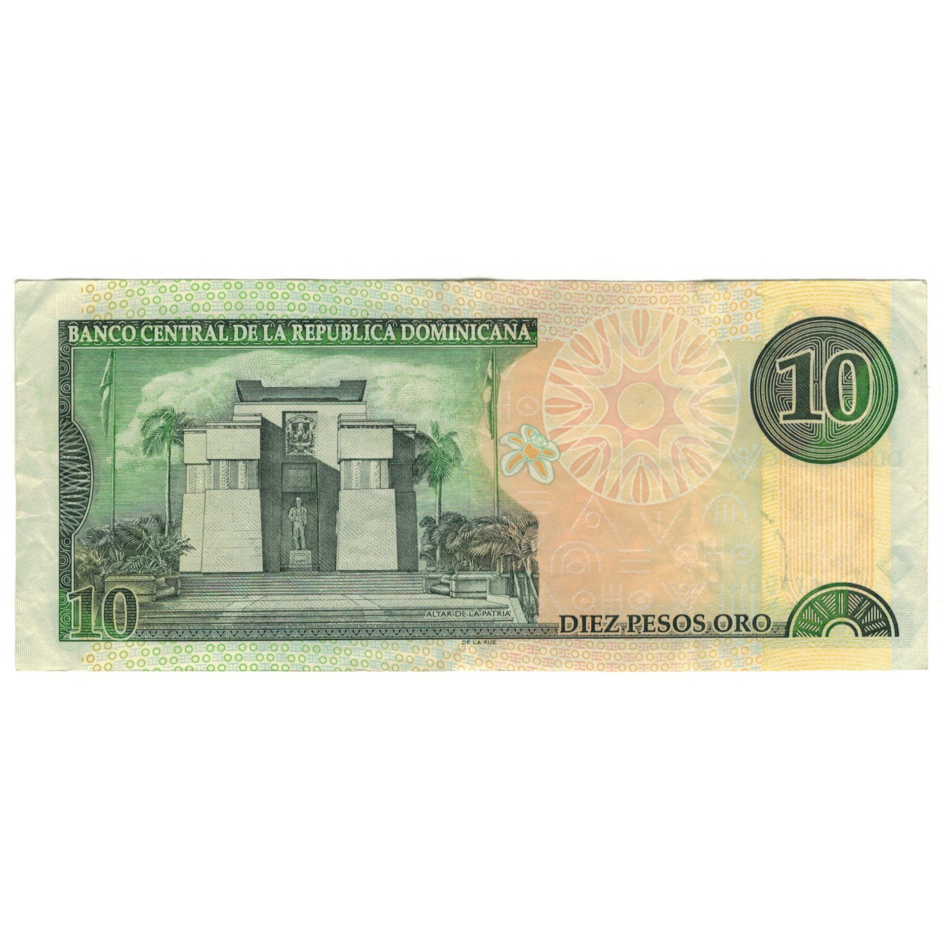 Banknote, Dominican Republic, 10 Pesos Oro, 2001, 2001, KM:168a, EF(40-45)