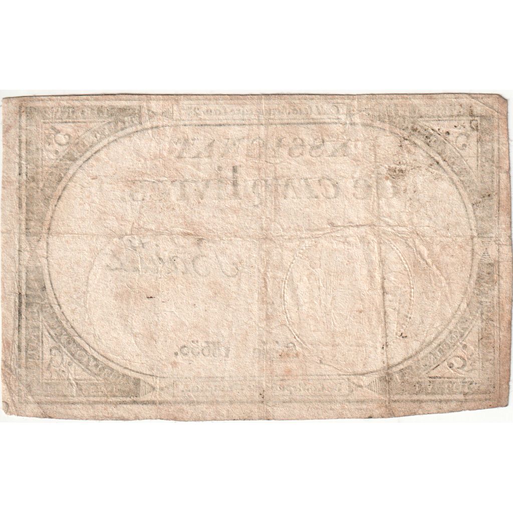 France, 5 Livres, 8.2.1794, Série R, EF(40-45)