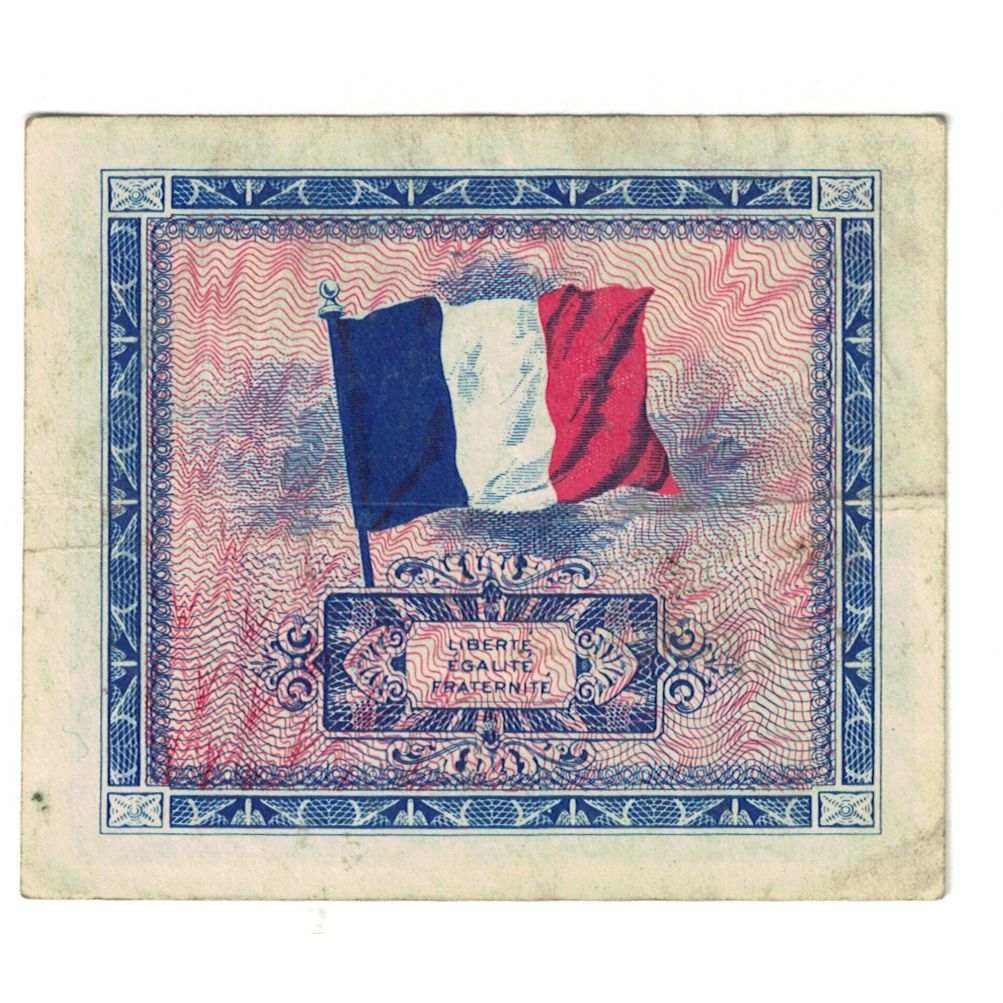 France, 2 Francs, 1944, 63279600, EF(40-45), Fayette:VF16.1, KM:114a