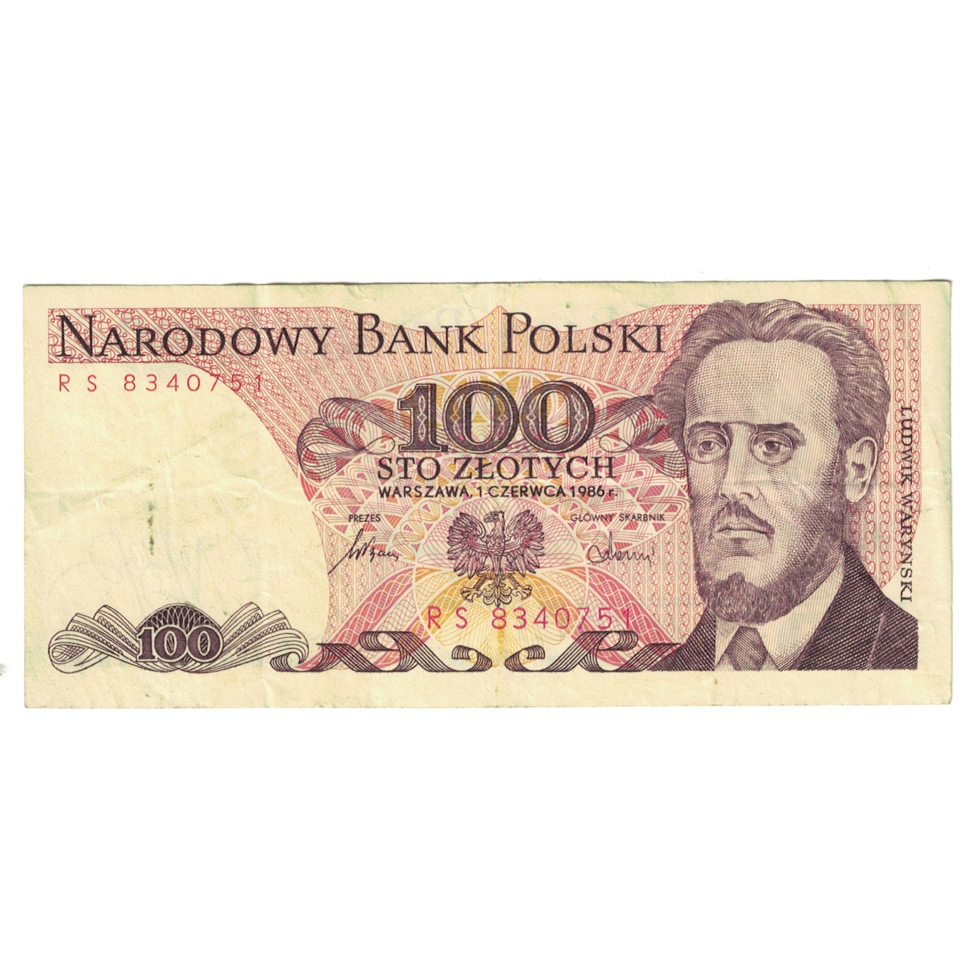 Banknote, Poland, 100 Zlotych, 1988, 1988-12-01, KM:143c, EF(40-45)