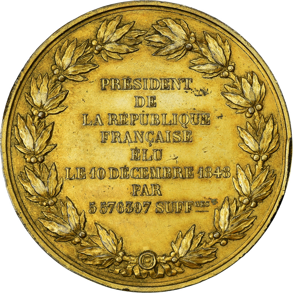 France, Medal, Louis Napoléon Bonaparte, Président de la République