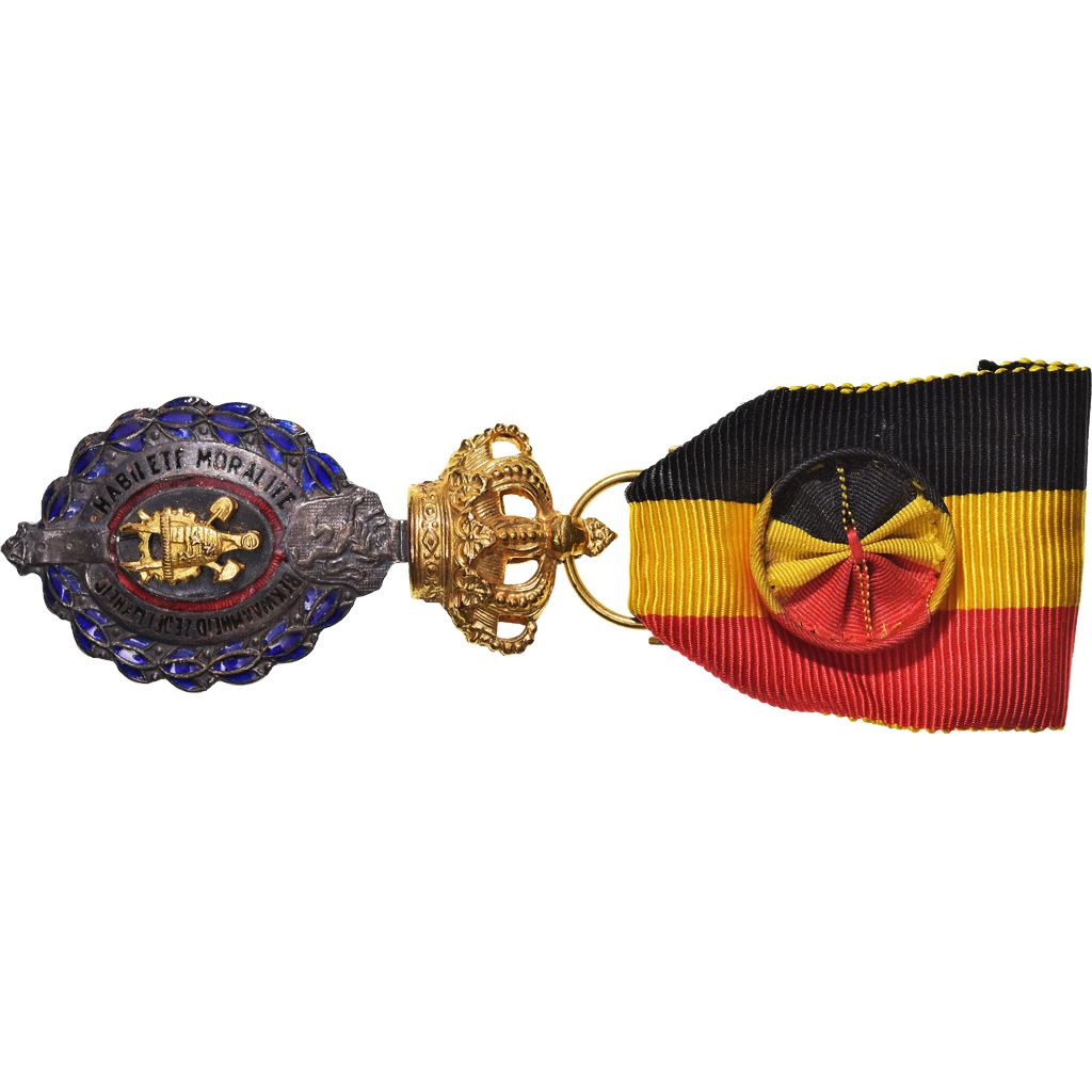 Belgium, Médaille du Travail 1ère Classe avec Rosace, Medal, Excellent