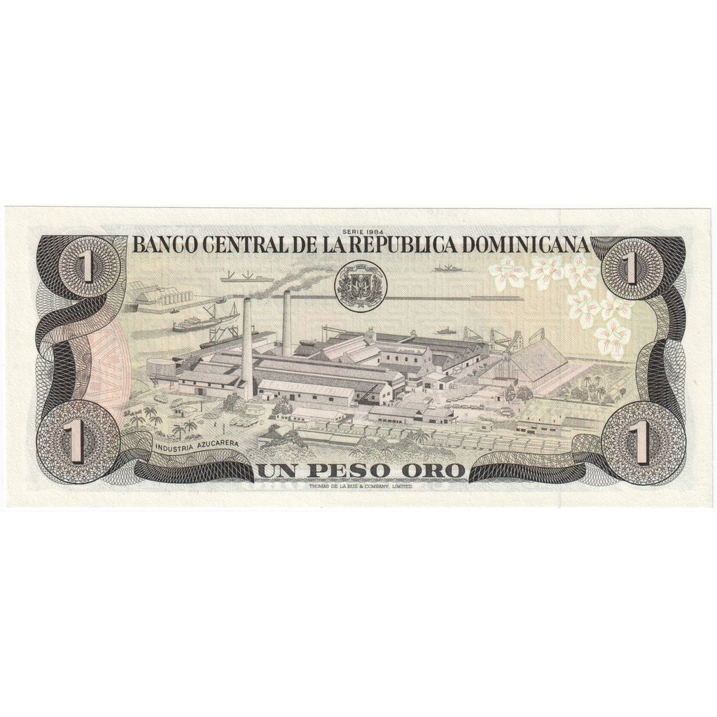 Dominican Republic, 1 Peso Oro, KM:126b, UNC(65-70)