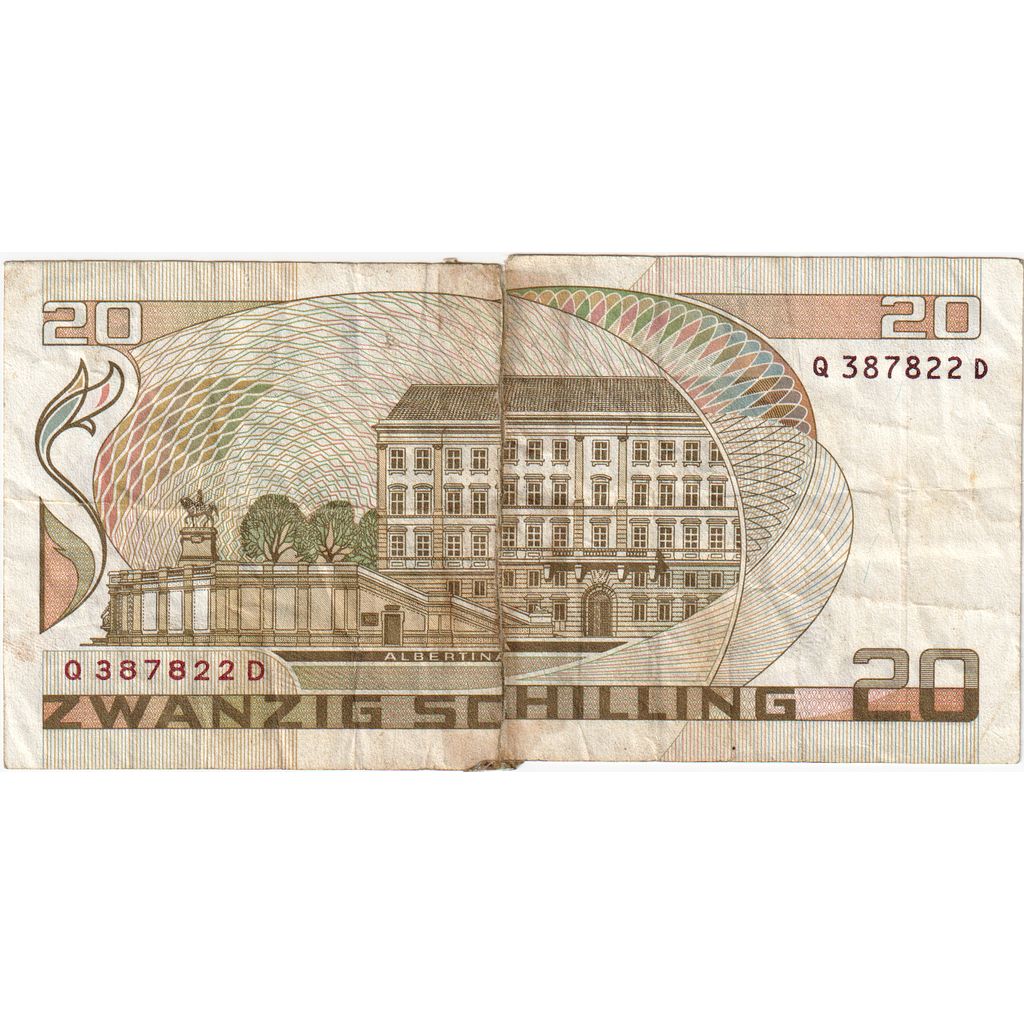 Österreich, 20 Schilling, 1986, 1986-10-01, KM:148, SGE+