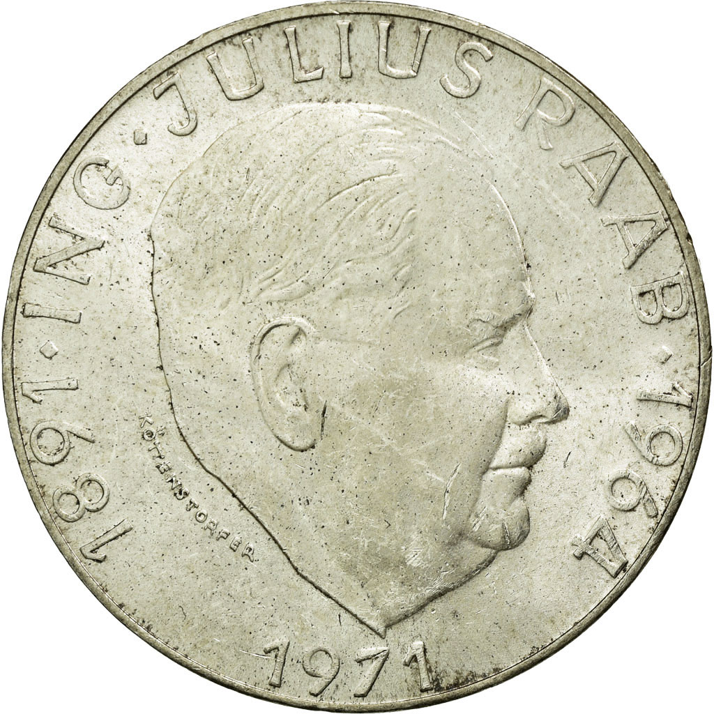 Coin, Austria, 50 Schilling, 1971, , Silver, KM:2911