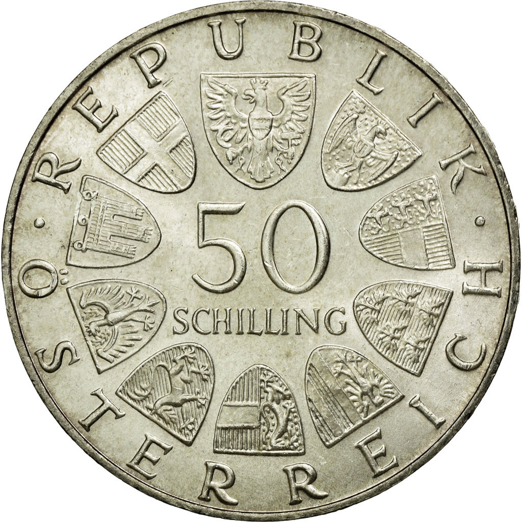 Coin, Austria, 50 Schilling, 1971, , Silver, KM:2911