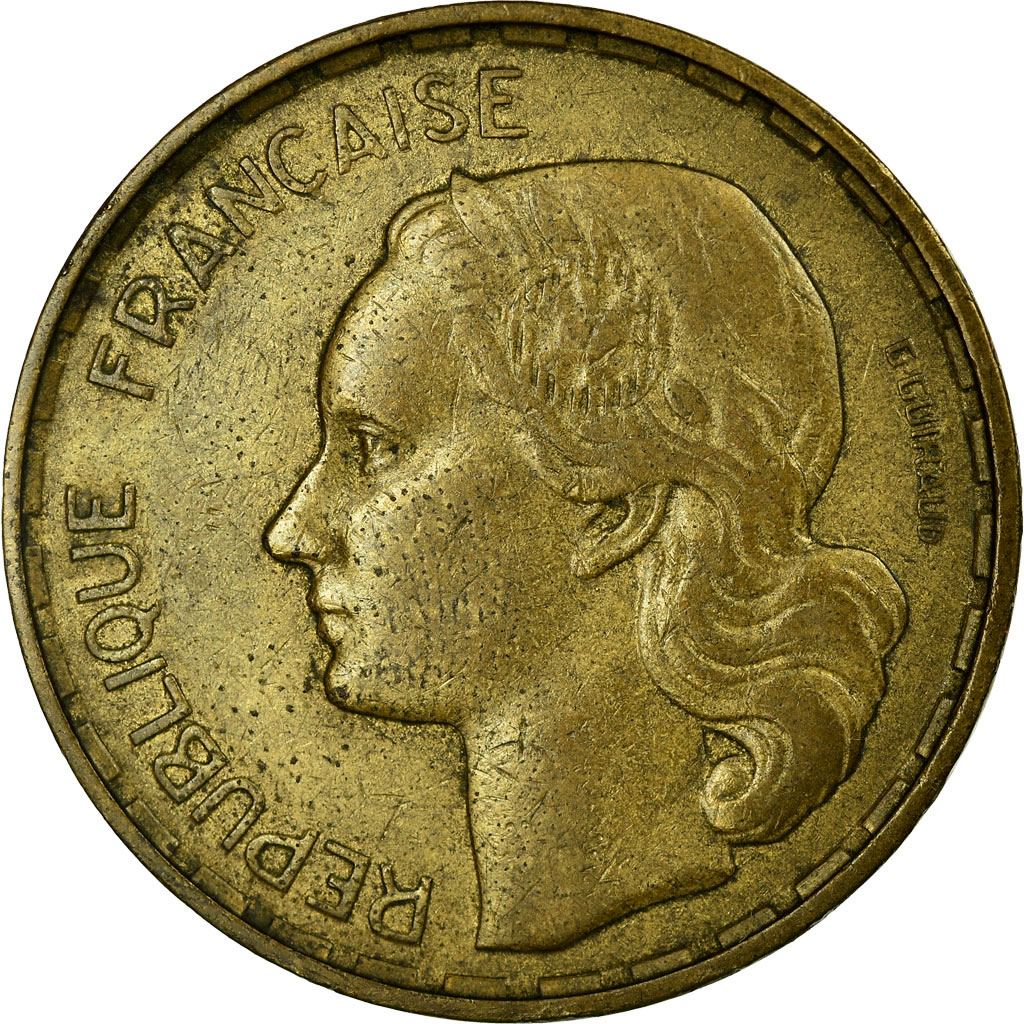 Coin, France, Guiraud, 50 Francs, 1950, , Aluminum-Bronze, Gadoury:880