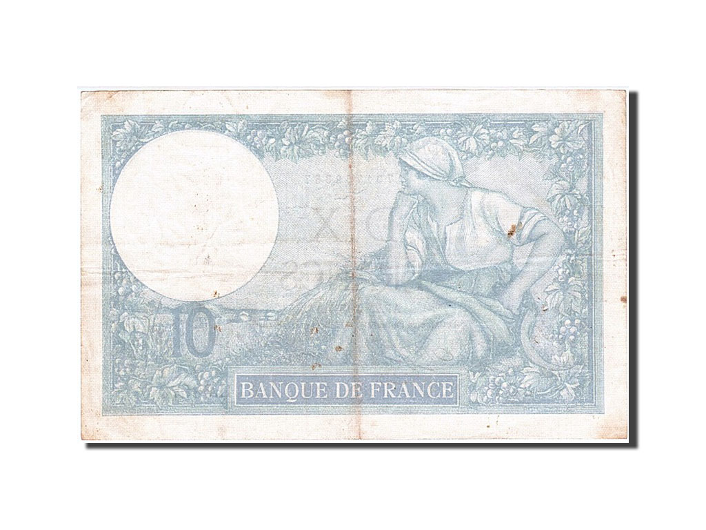 Banknote, France, 10 Francs, 10 F 1916-1942 ''Minerve'', 1937, 1937-02-25