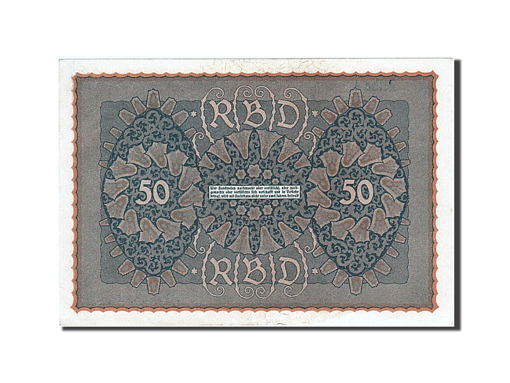 Banknote, Germany, 50 Mark, 1919, 1919-06-24, UNC(63)