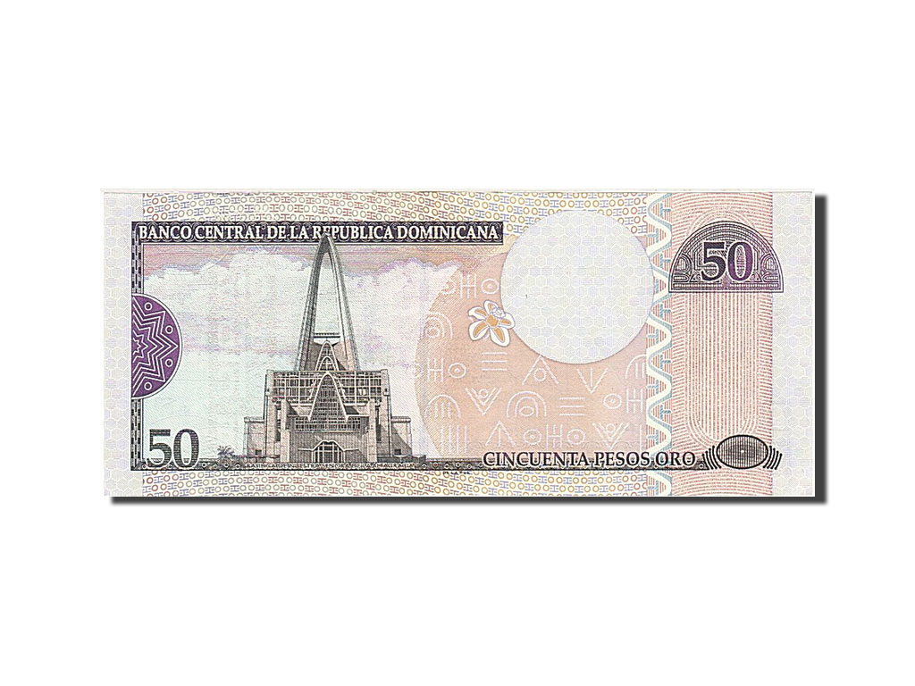 Banknote, Dominican Republic, 50 Pesos Oro, 2002, 2000-2001, KM:170b, UNC(64)