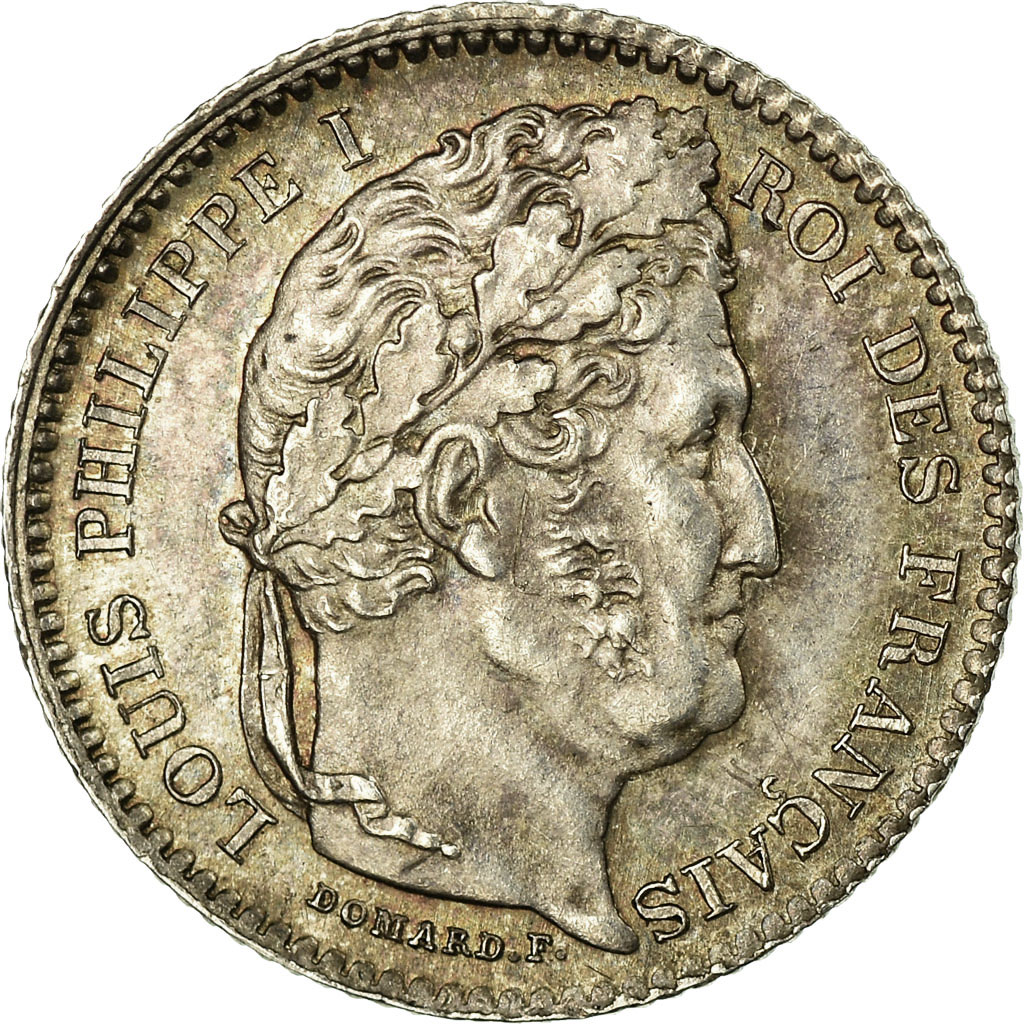 Coin, France, Louis-Philippe, 25 Centimes, 1847, Paris, , Silver