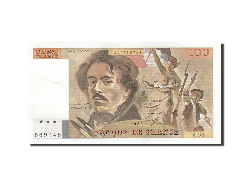 Banknote, France, 100 Francs, 1978, 1982, AU(55-58), Fayette:69.6, KM:154b