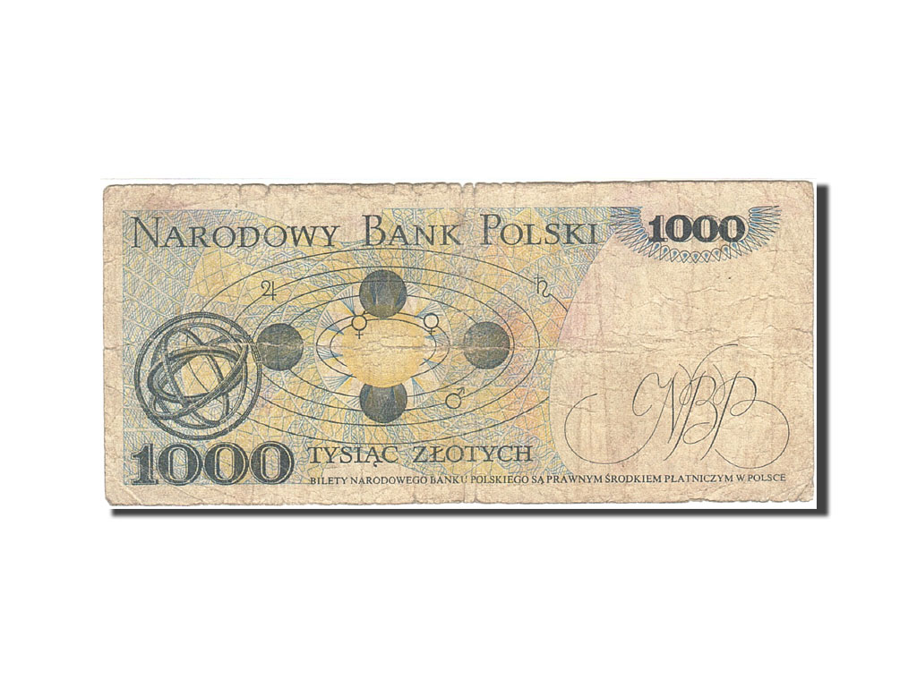Banknote, Poland, 1000 Zlotych, 1974-1976, 1975-07-02, KM:146a, VG(8-10)