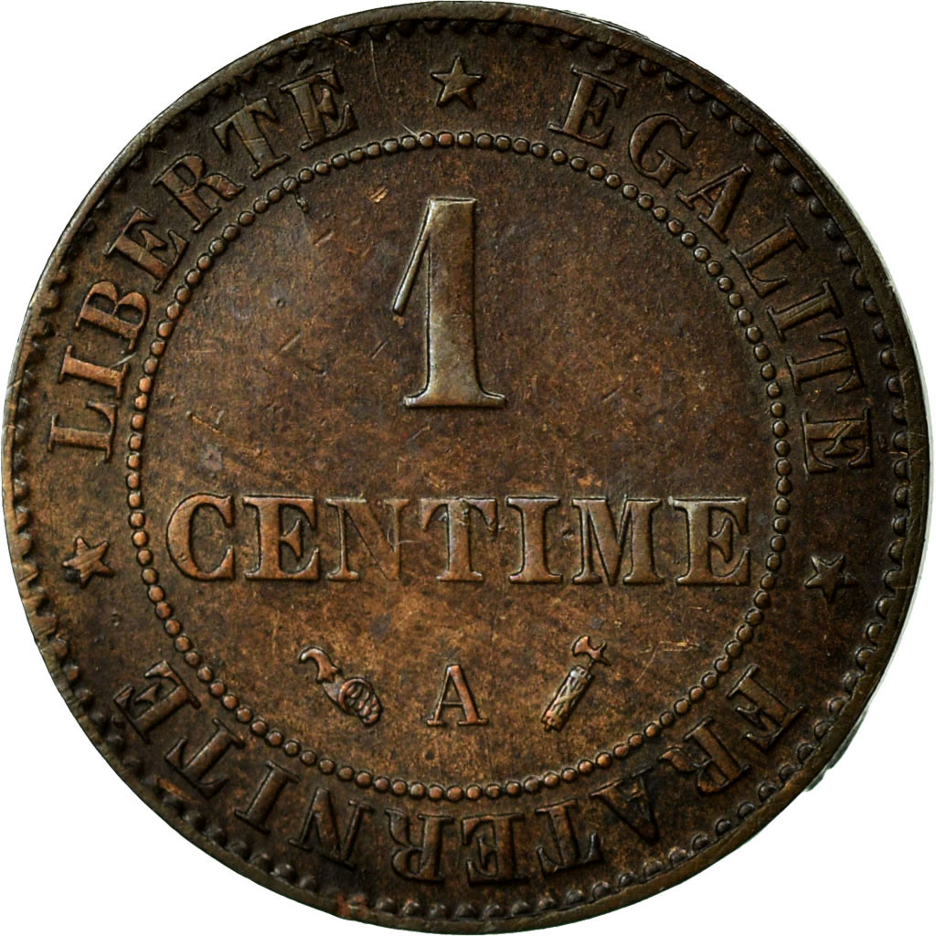 Coin, France, Cérès, Centime, 1891, Paris, , Bronze, KM:826.1