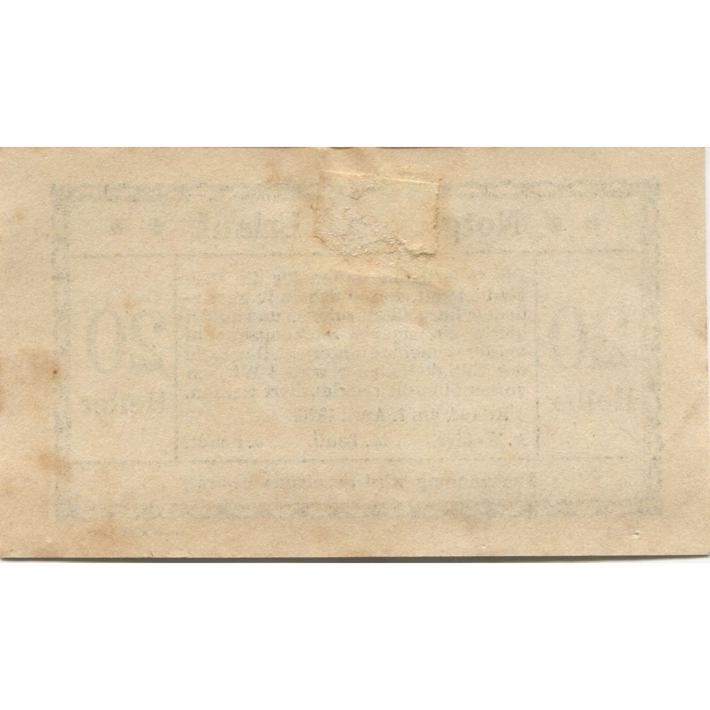 Billete, Austria, Erlauf, 20 Heller, valeur faciale, 1920, EBC, Mehl:FS 182b