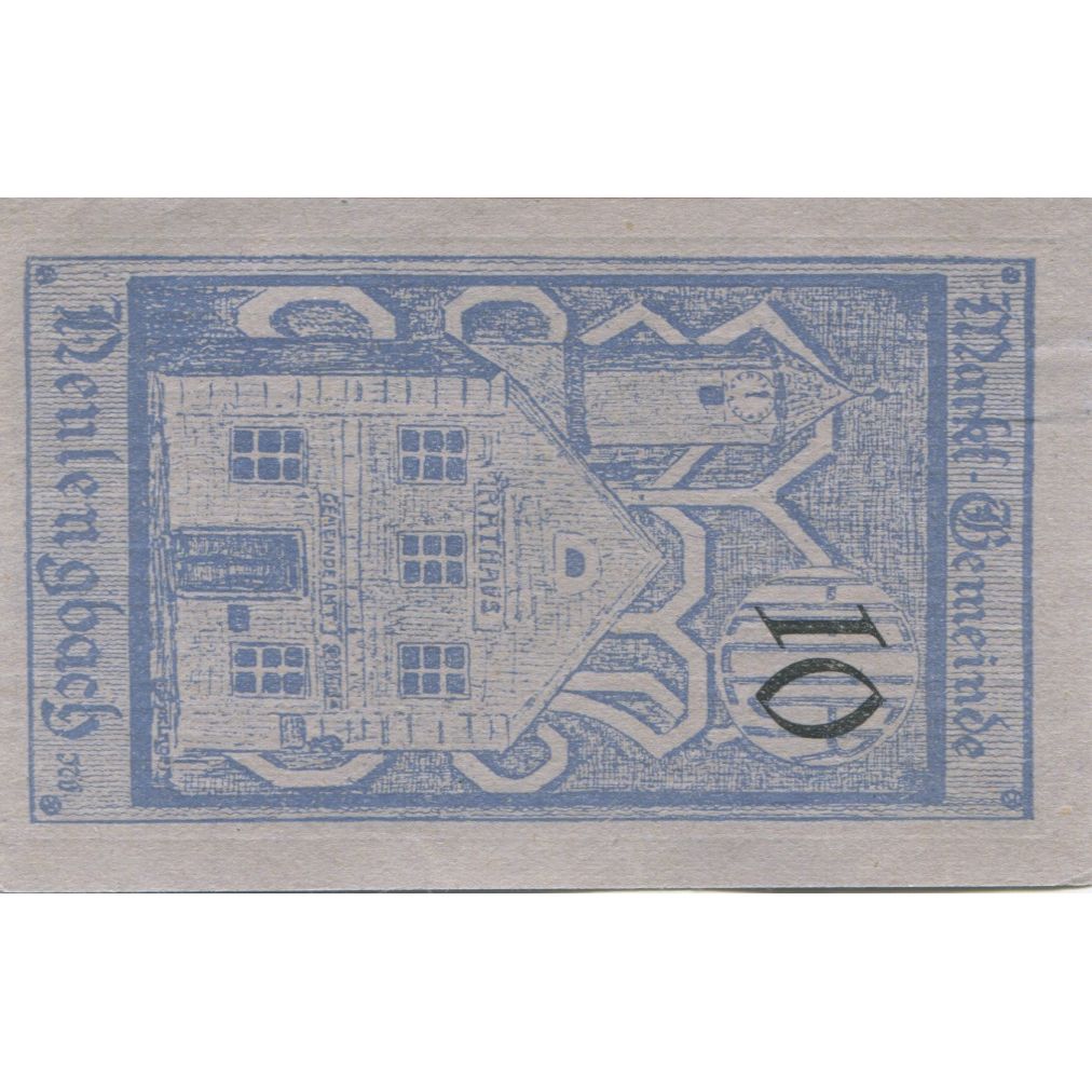 Billete, Austria, Neulengbach, 10 Heller, Blason 1920-09-30, SC Mehl:FS 659a