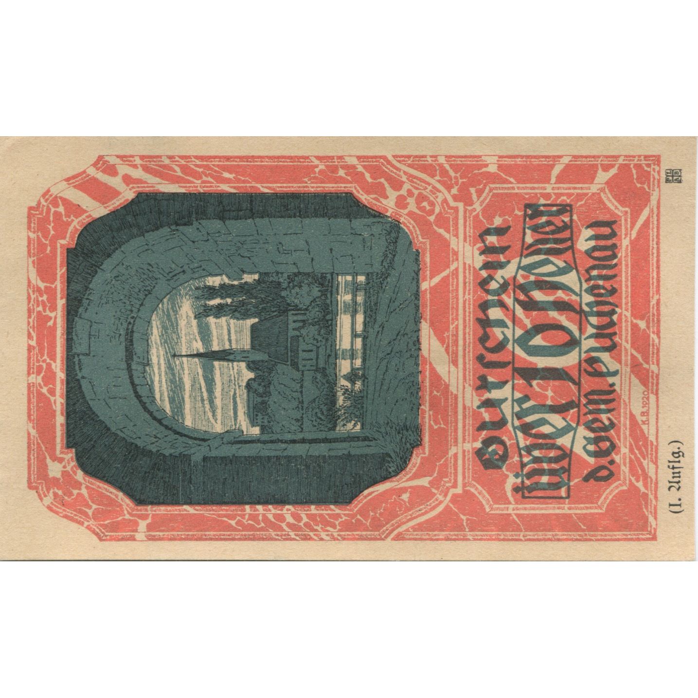 Billete, Austria, Puchenau, 10 Heller, chemin, 1920, 1920-05-10, SC, Mehl:FS 788