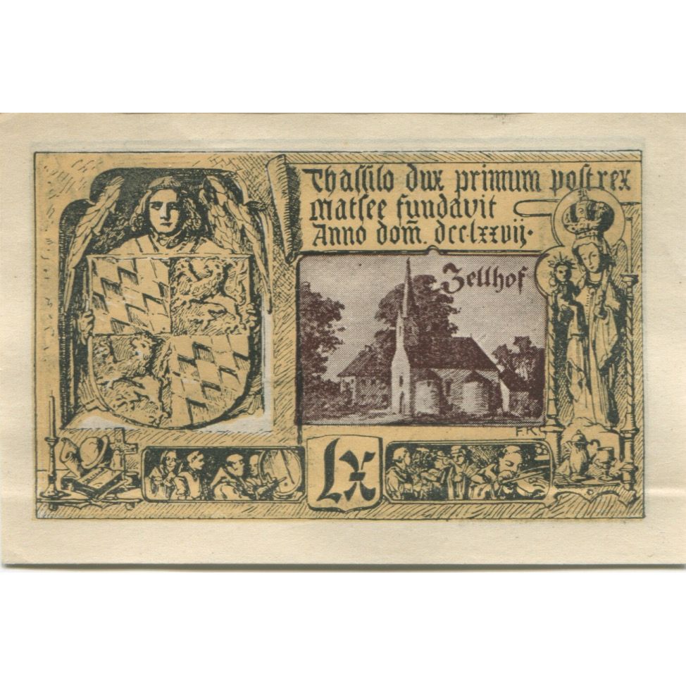 Billete, Austria, Mattsee, 60 Heller, Port, 1920, SC, Mehl:FS 596a