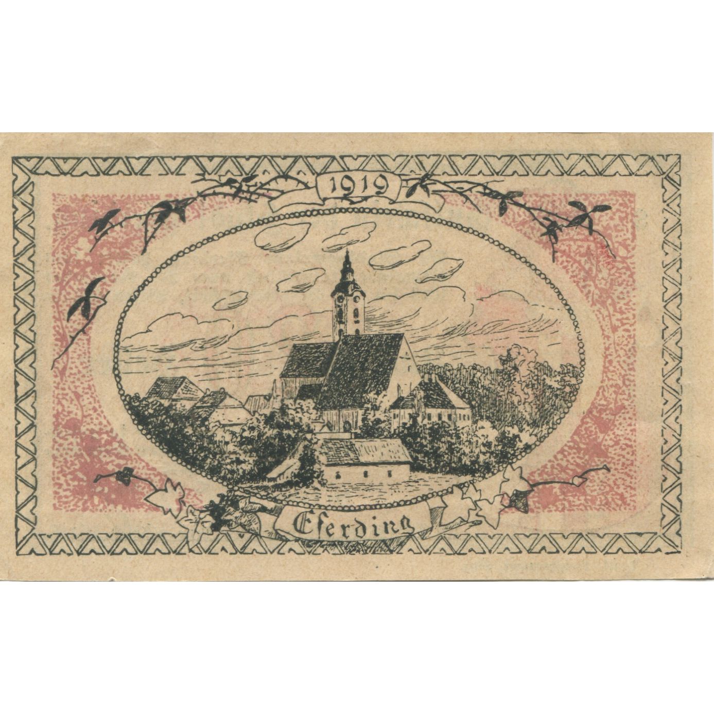 Billete, Austria, Eferding, 20 Heller, Blason, 1920, EBC+, Mehl:FS 152I