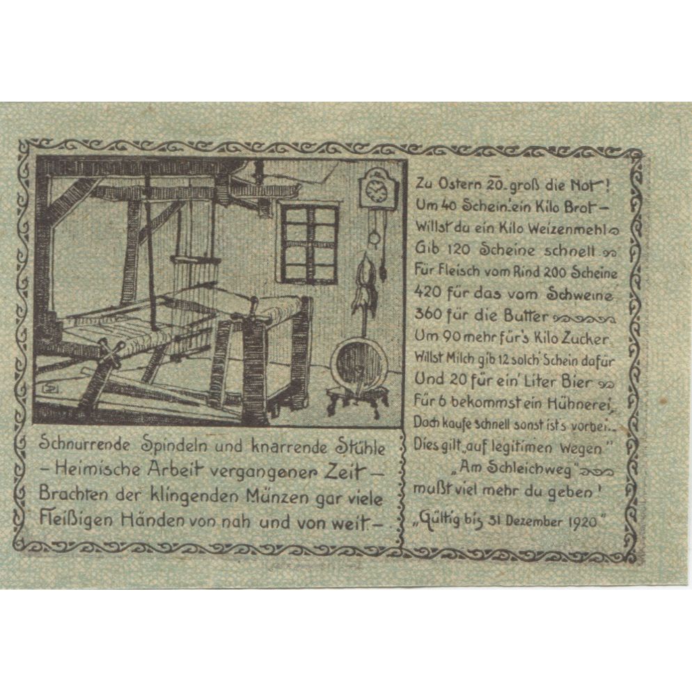 Billete, Austria, Prägarten, 10 Heller, Usine 1920-12-31, SC, Mehl:FS 777c