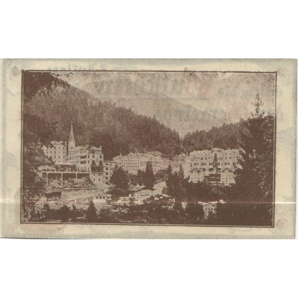 Billete, Austria, Bad Gastein, 10 Heller, village 1920-12-31, SC, Mehl:FS 384I
