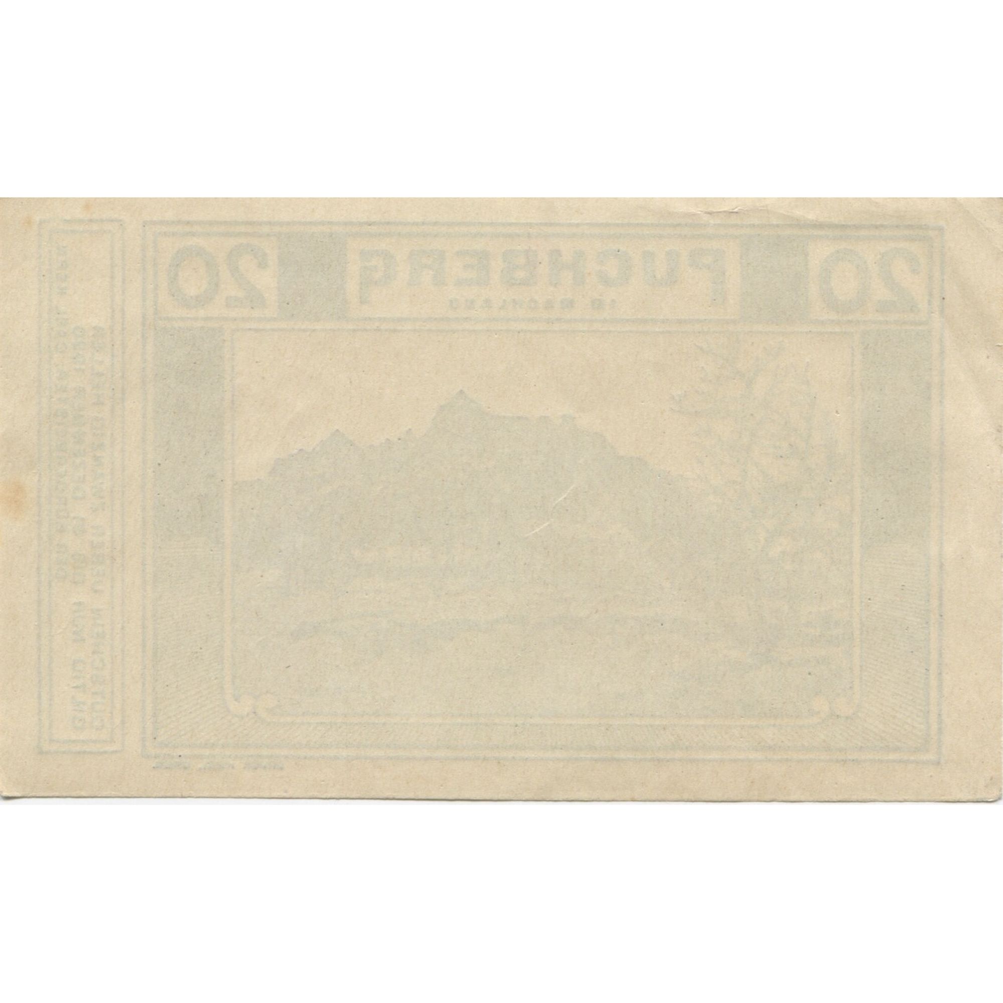 Billete, Austria, Puchberg, 20 Heller, château 1920-12-31, EBC, Mehl:FS 787Ia