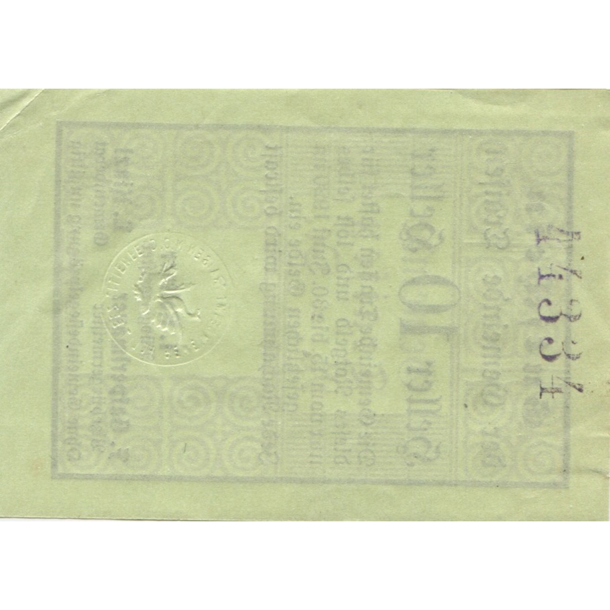 Billete, Austria, Traisen, 10 Heller, Texte 1920-12-31, EBC+, Mehl:FS 678a