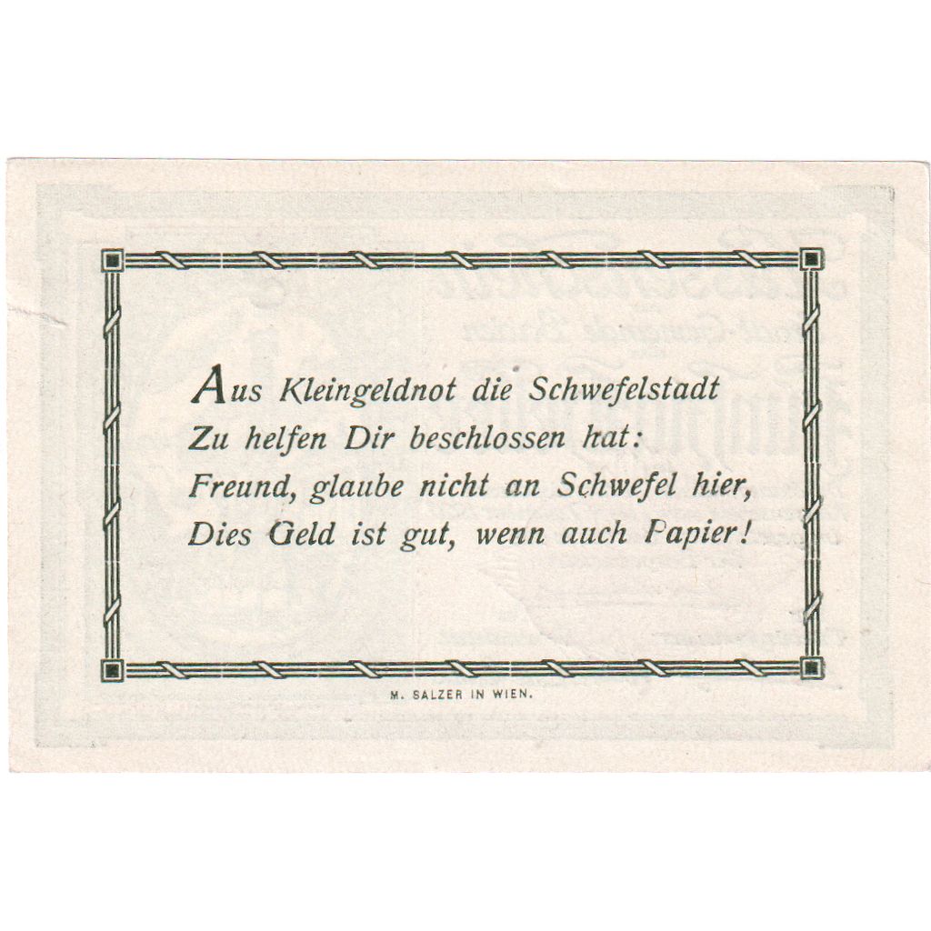 Austria, Baden, 50 Heller, tour, 1920, 1920-12-31, UNC, Mehl:FS 74a