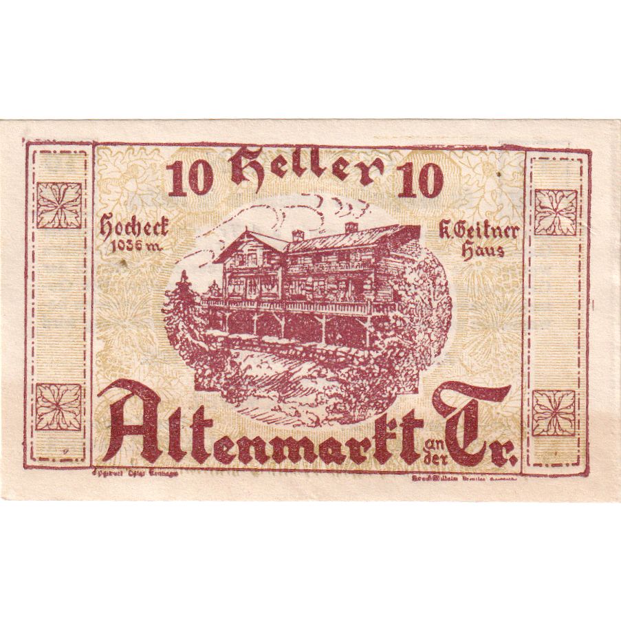 Austria, Altenmarkt, 10 Heller, 1920-12-31, UNC