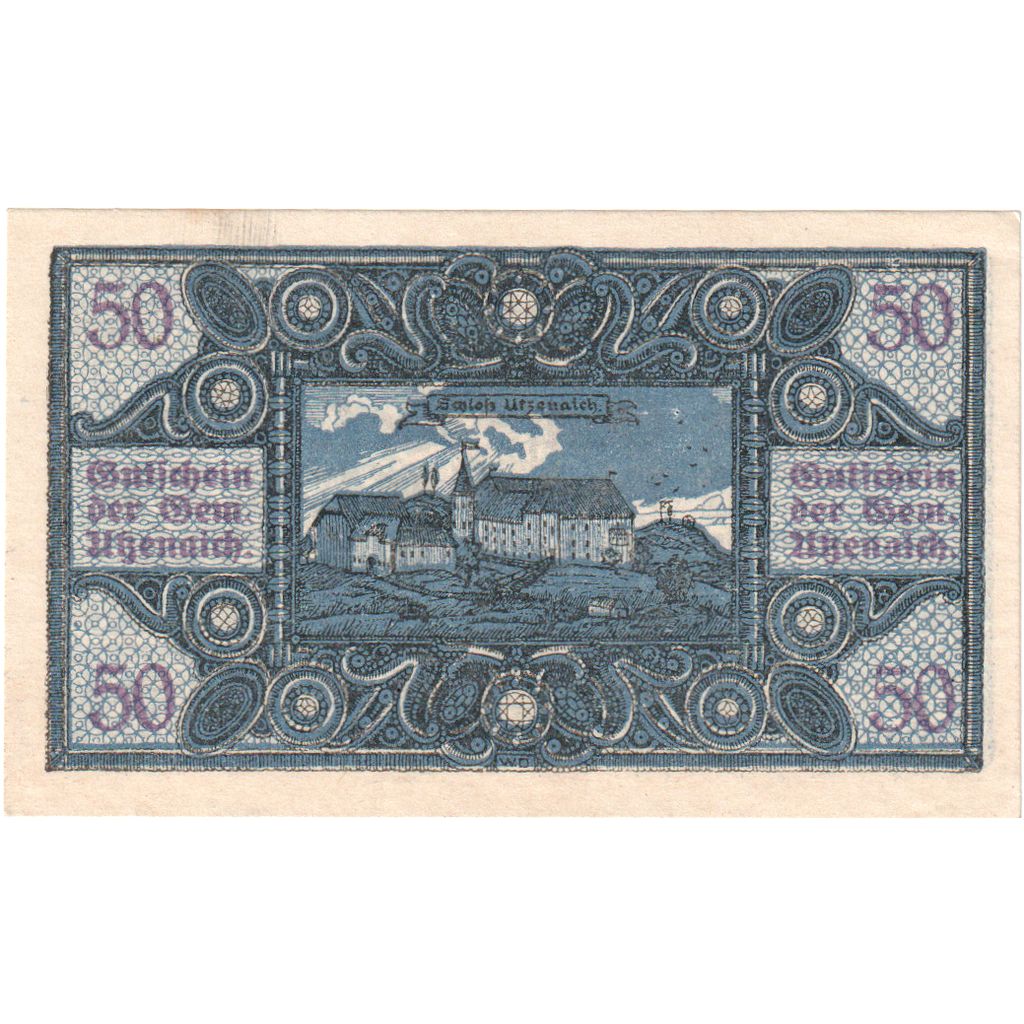 Austria, Utzenaich, 50 Heller, 1920-12-31, UNC