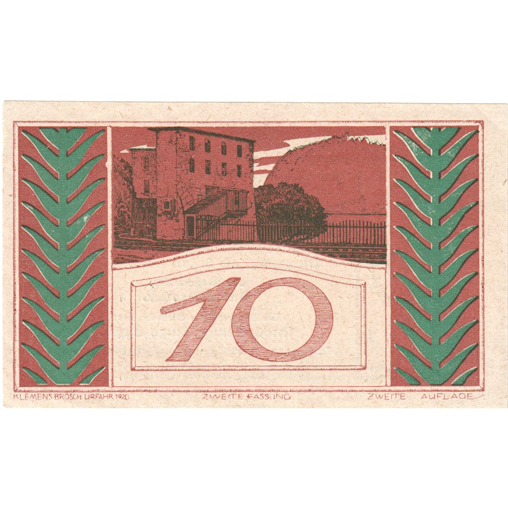 Austria, Puchenau, 10 Heller, 1920-12-31, UNC(63)