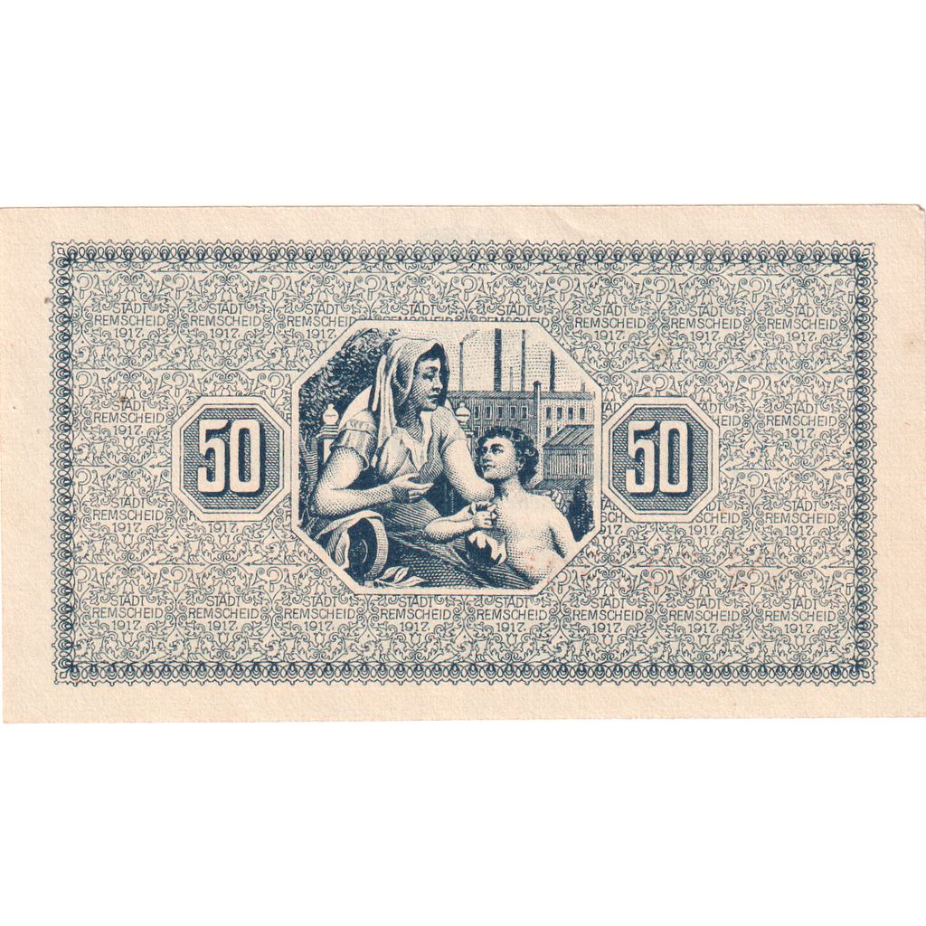 Deutschland, Remscheid, 50 Pfennig, 1920-12-31, UNZ-