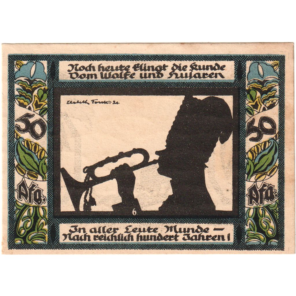 Germany, Gollnow, 50 Pfennig, 1921-08-03, EF(40-45)