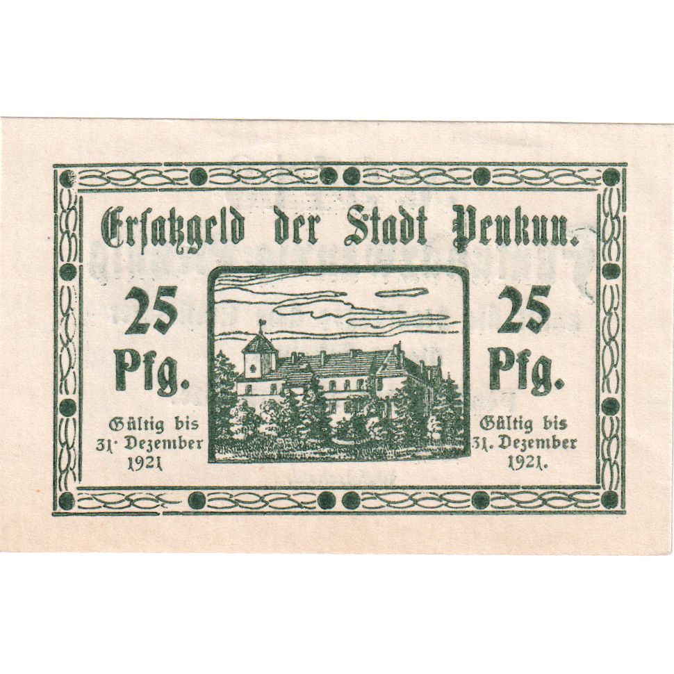 Duitsland, Penkun, 25 Pfennig, 1920-07-20, SPL