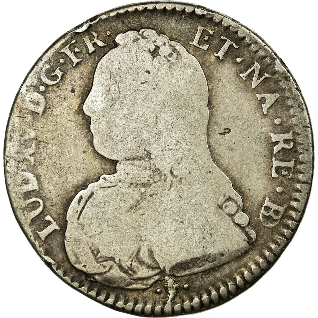 Coin, France, 1/2 Ecu, 1731, Pau, , Silver, KM:485, Gadoury:313a