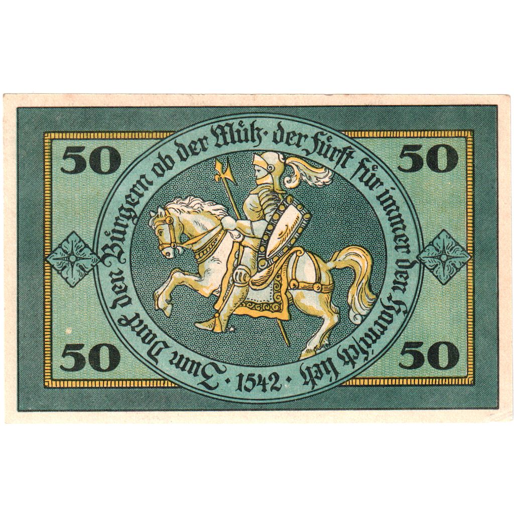 Germany, Torgau, 50 Pfennig, 1921-02-10, UNC(63)