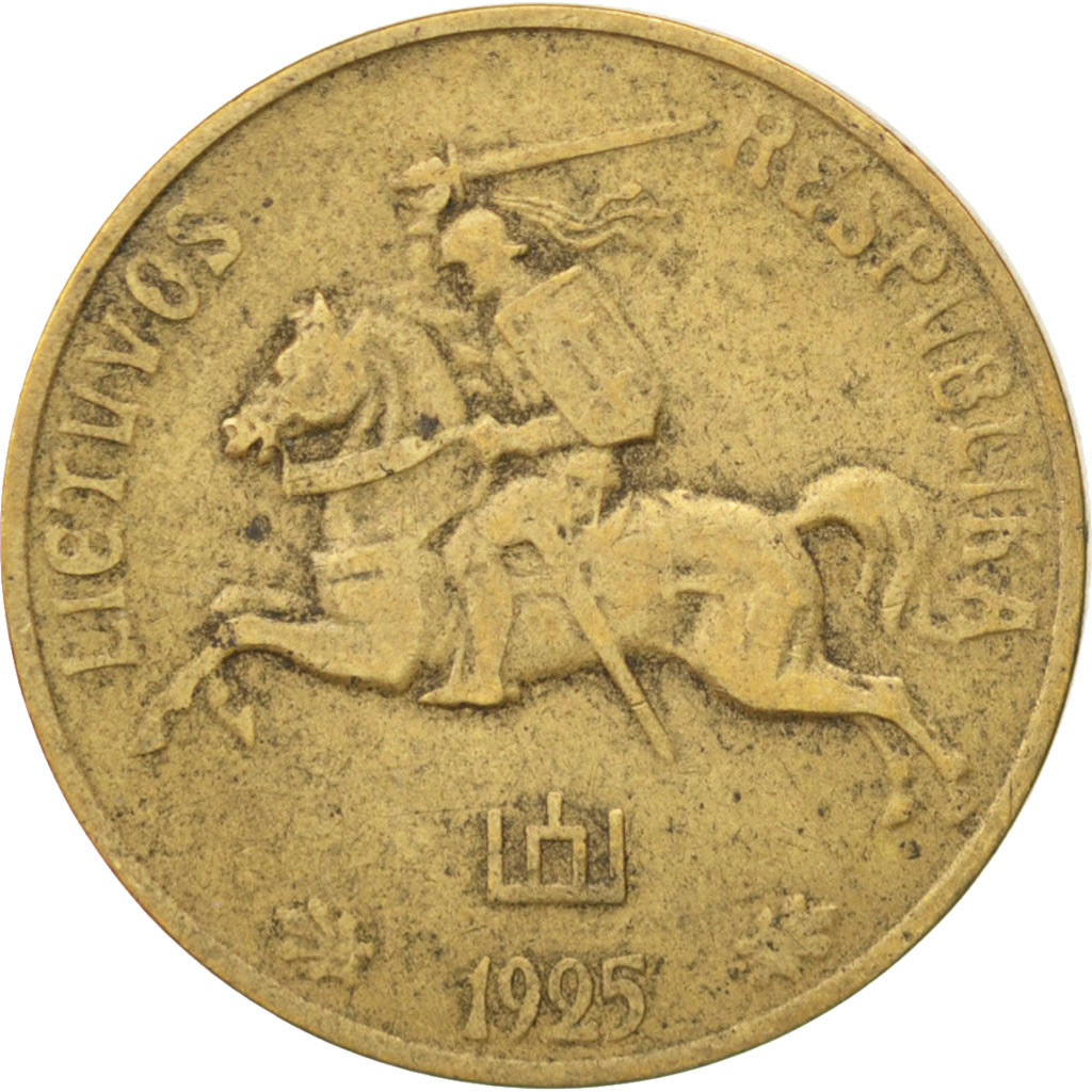 Coin, Lithuania, 20 Centu, 1925, , Aluminum-Bronze, KM:74