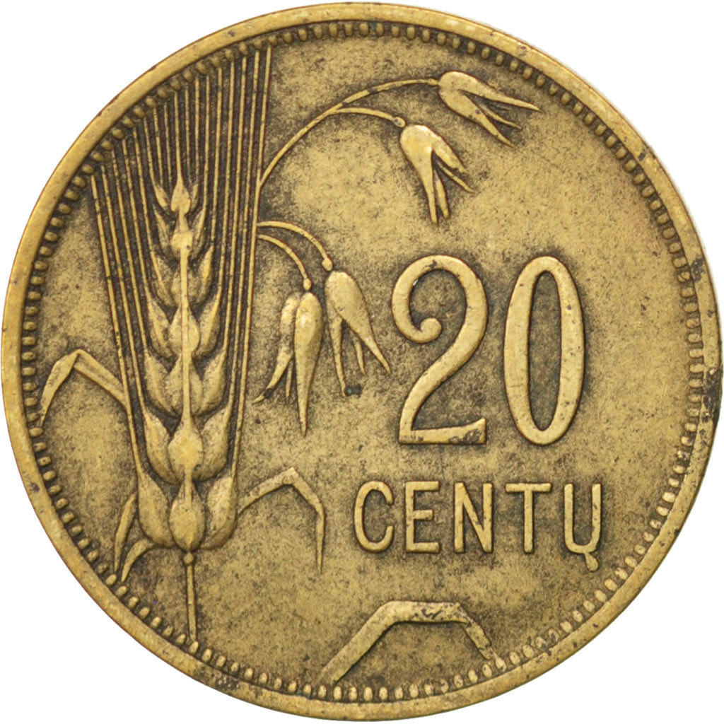 Coin, Lithuania, 20 Centu, 1925, , Aluminum-Bronze, KM:74