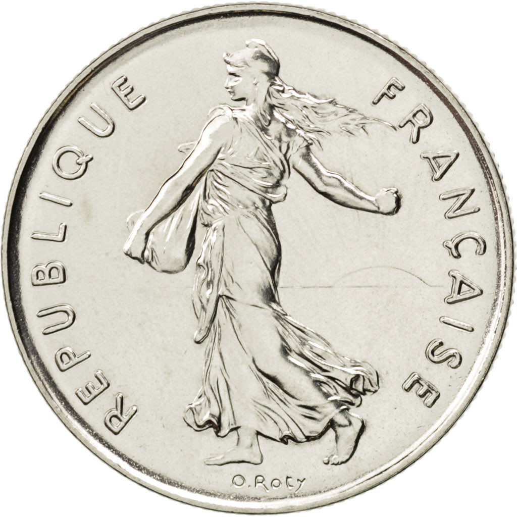 Coin, France, Semeuse, 5 Francs, 1976, , Nickel Clad Copper-Nickel