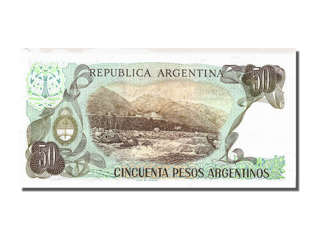Billete, 50 Pesos Argentinos, Argentina, UNC