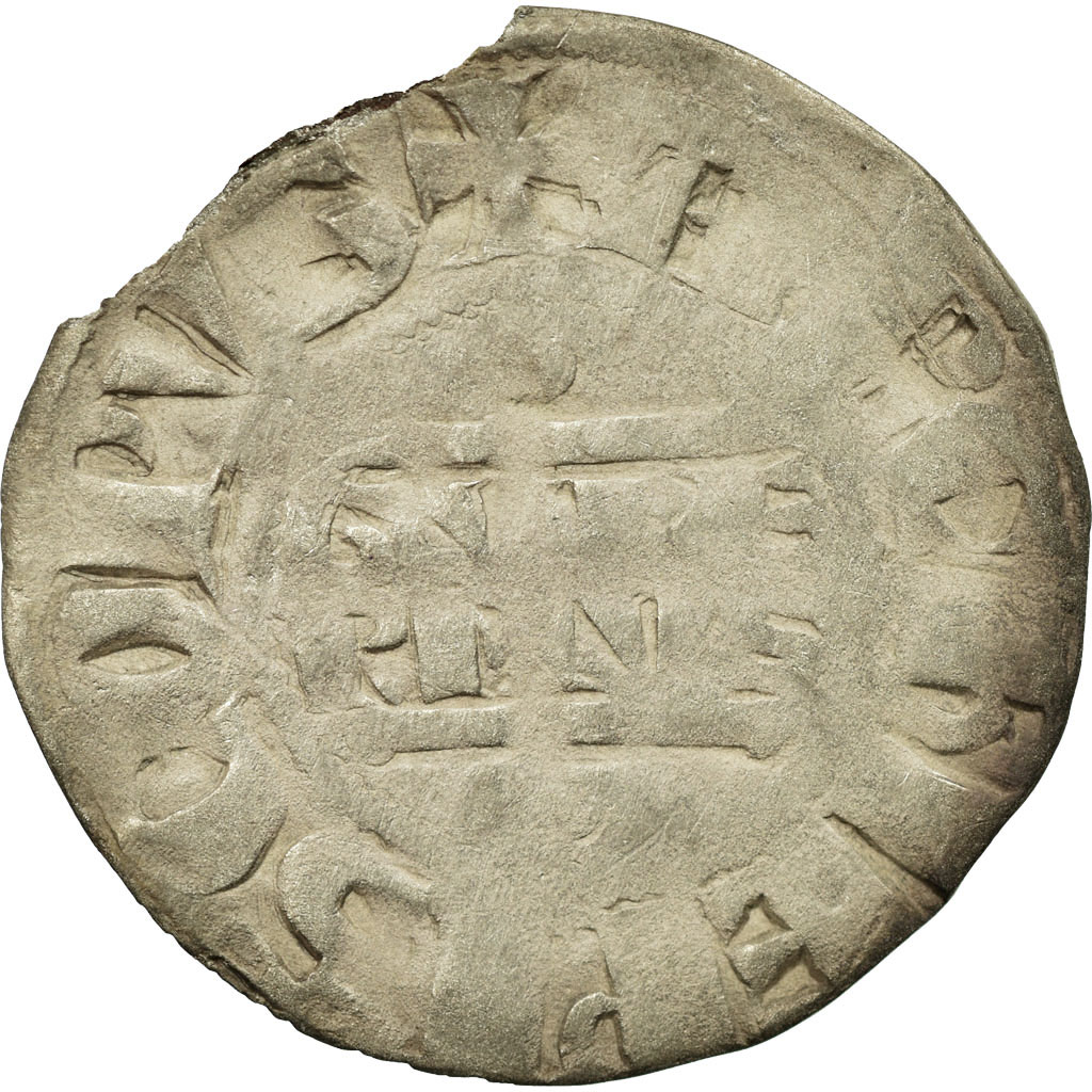 Coin, France, Denarius, Reims, , Silver