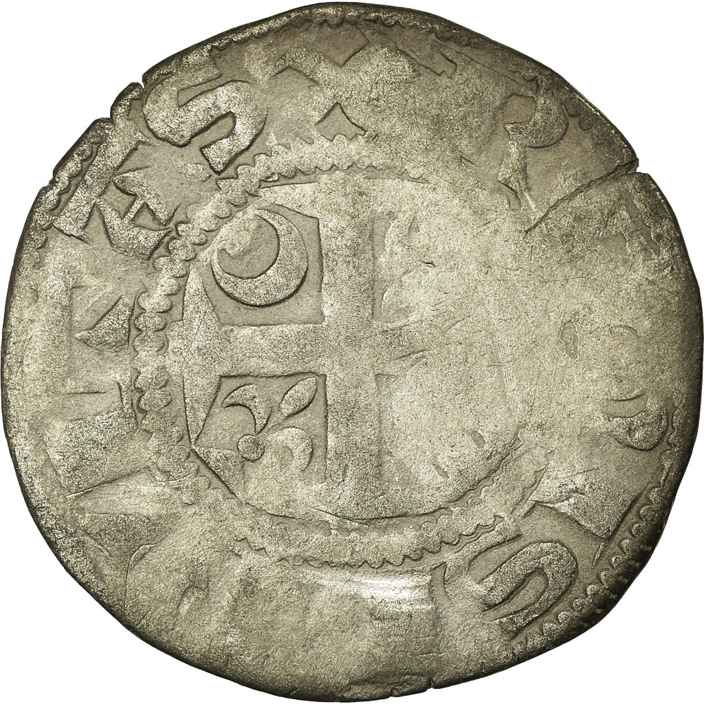 Coin, France, Denarius, Reims, , Silver