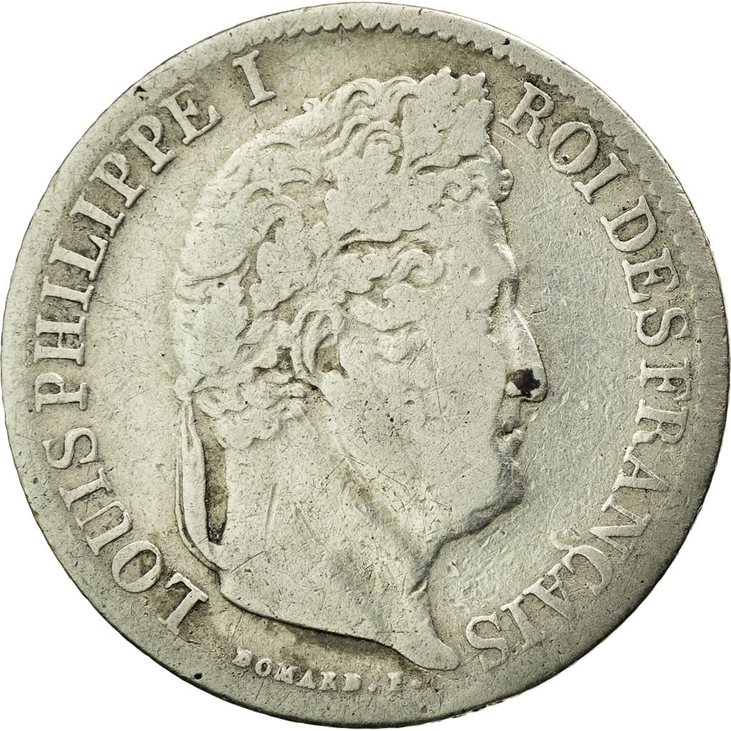 Coin, France, Louis-Philippe, 1/2 Franc, 1834, Paris, , Silver