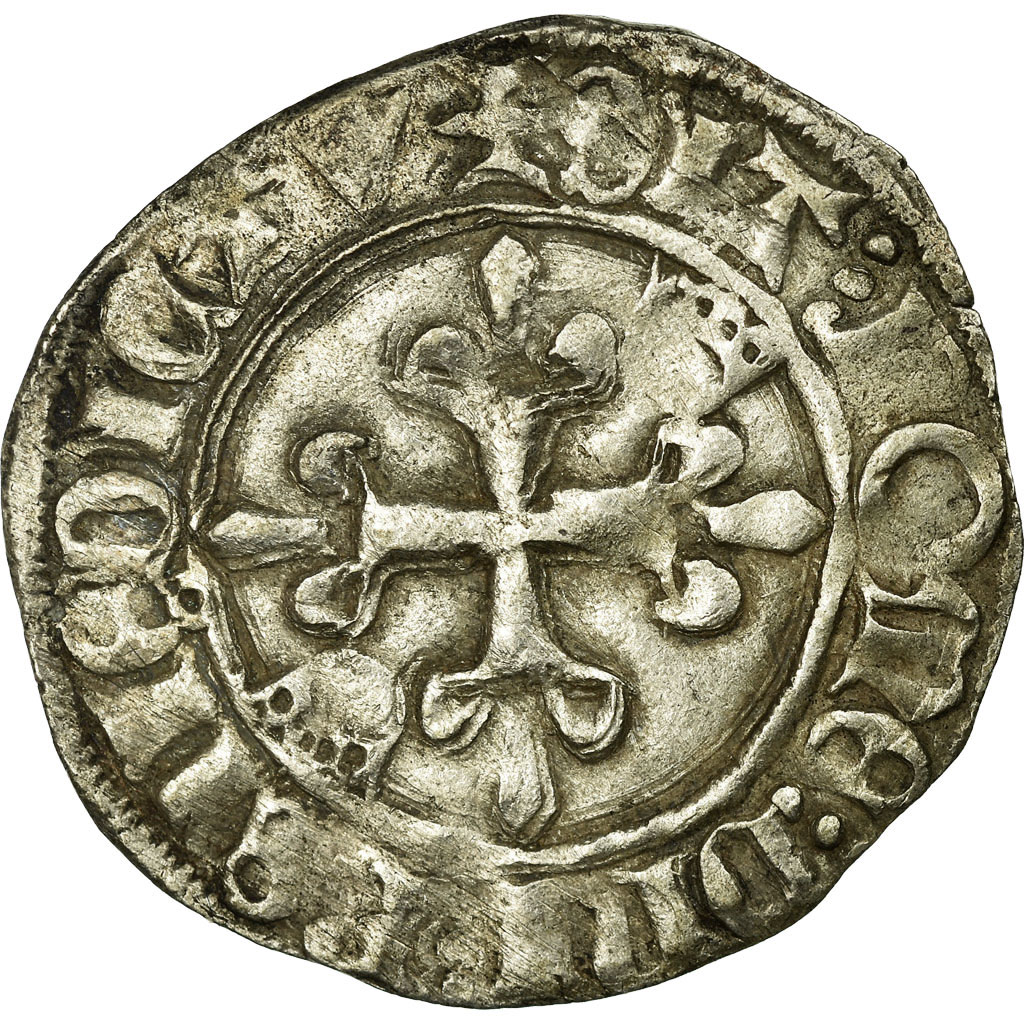 Coin, France, Gros, Troyes, EF(40-45), Billon, Duplessy:405B