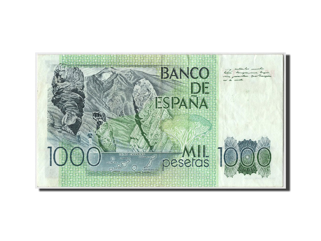 Banknote, Spain, 1000 Pesetas, 1979, 1979-10-23, AU(50-53)